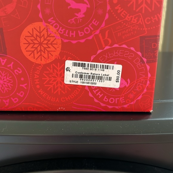 Martha Stewart Letters To Santa Cookie Jar - Picture 3 of 3